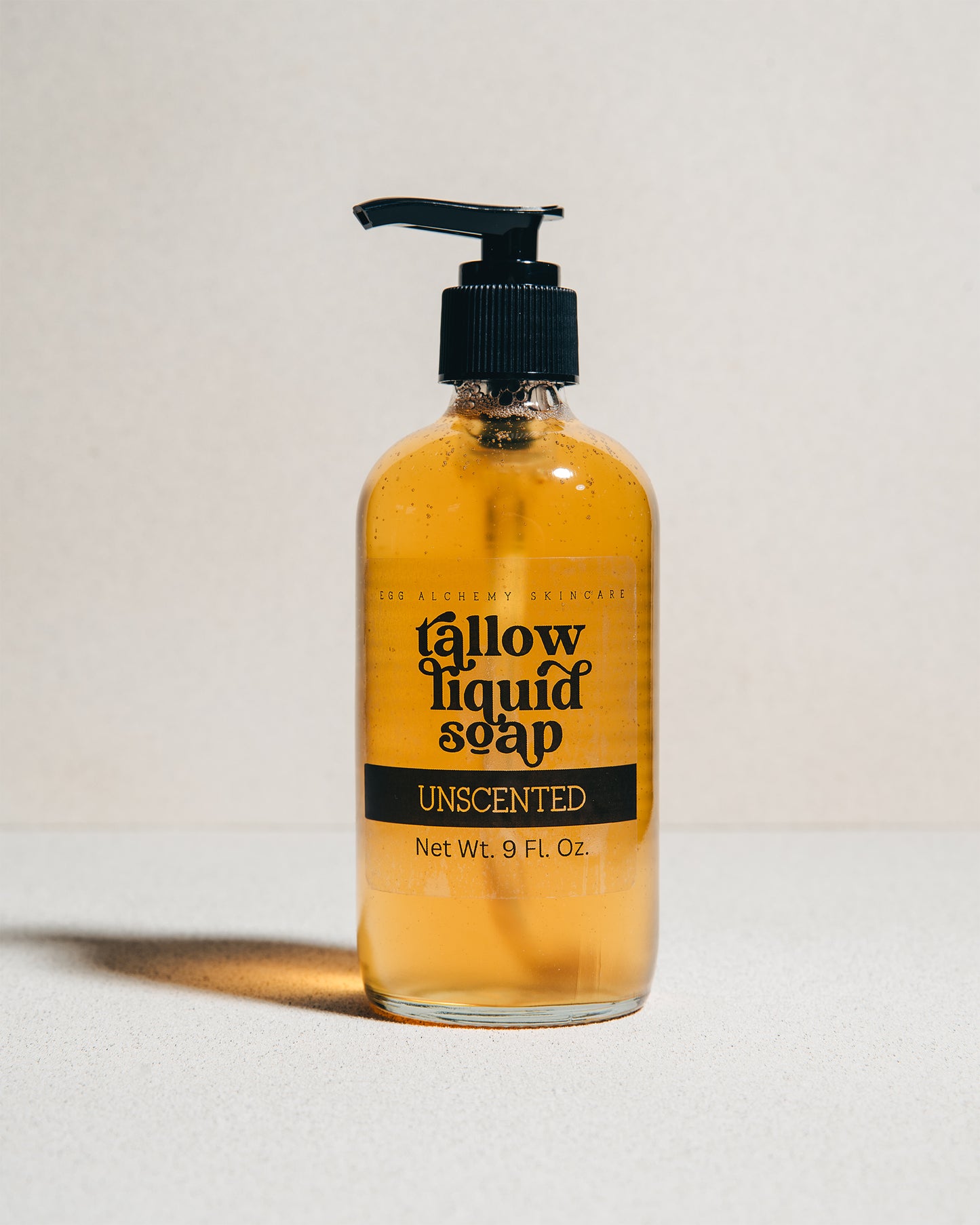 TALLOW LIQUID SOAP | for all-purpose, gentle cleansing with ESSENTIAL OILS
