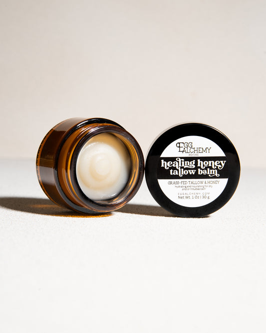 TALLOW HEALING HONEY BALM | for Dry and/or Troubled Skin