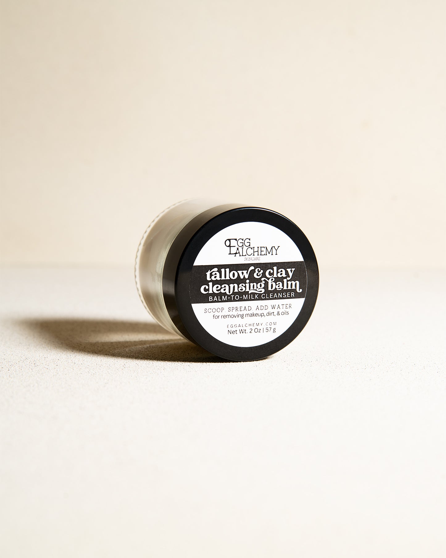 TALLOW BALM-TO-MILK CLEANSER | for Removing Makeup, Dirt, and Oils