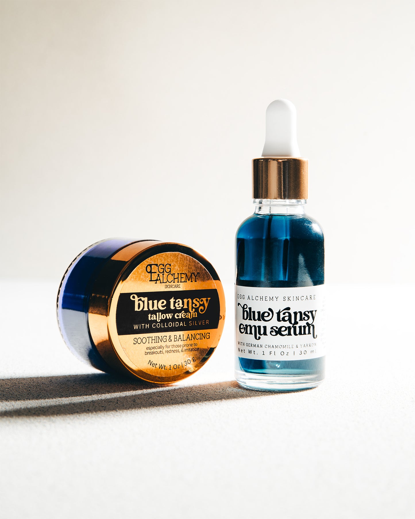 BLUE TANSY DUO | Cream & Oil Serum for Irritated, Troubled Skin