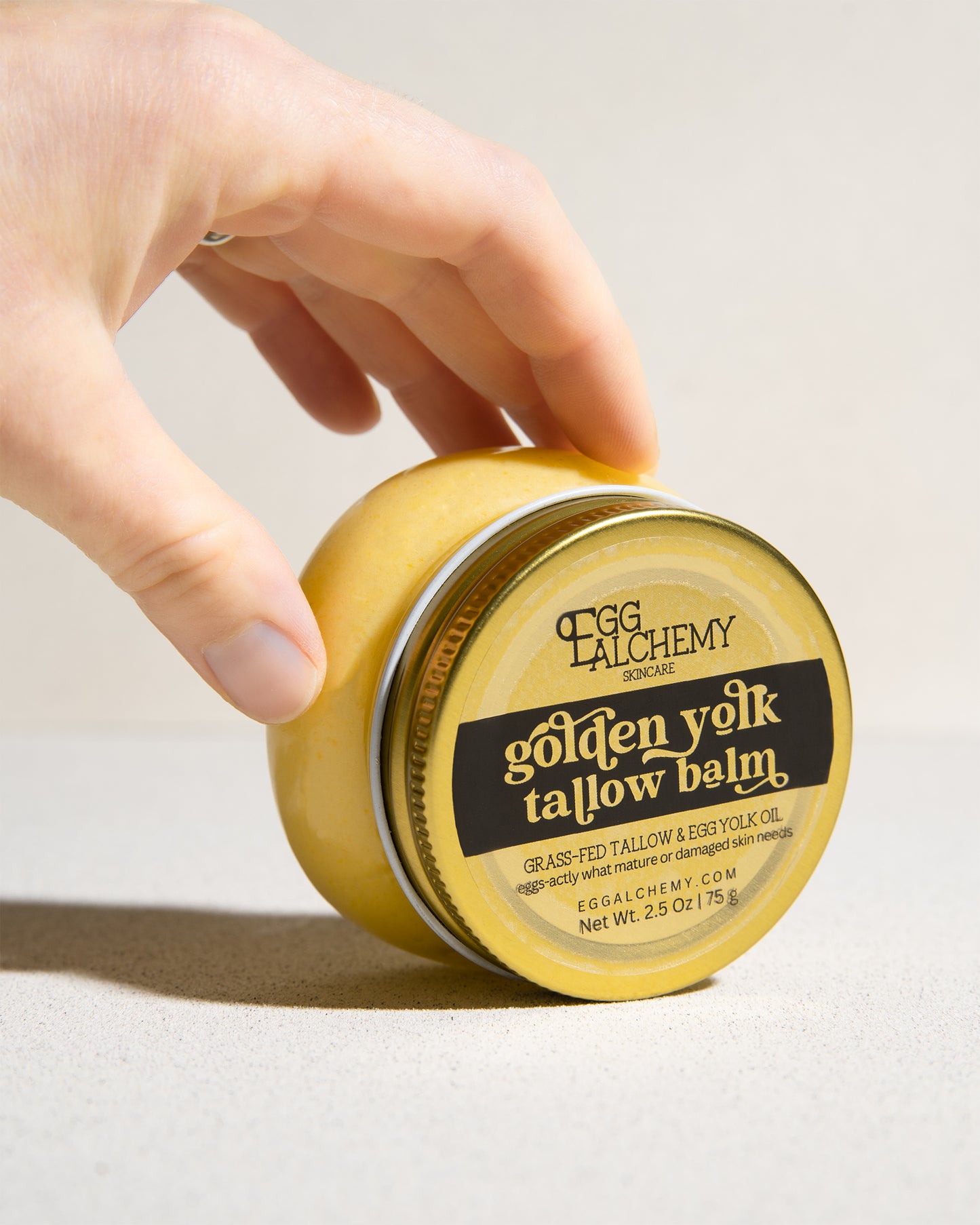 GOLDEN YOLK TALLOW BALM | with Egg Yolk Oil for Mature or Troubled Skin