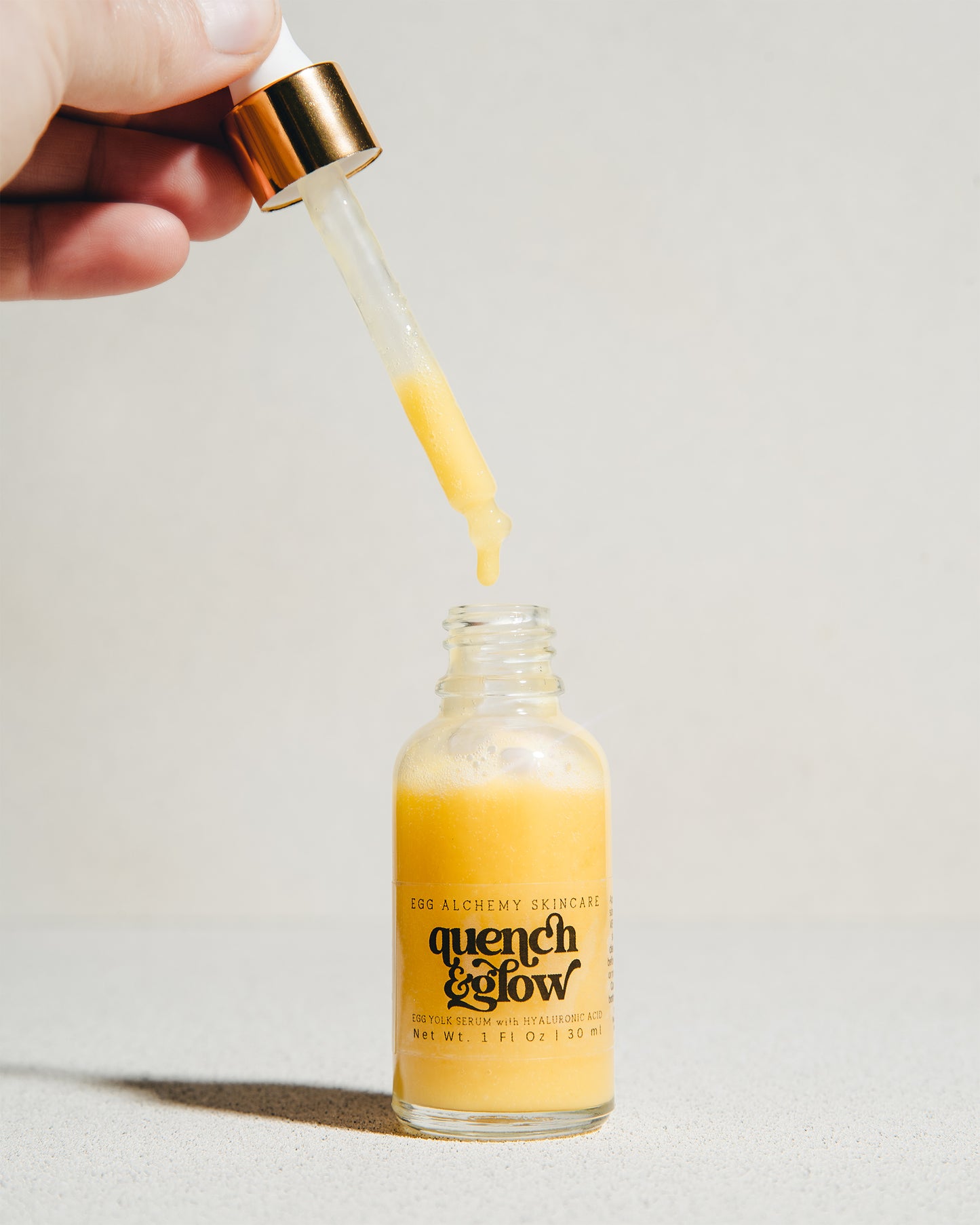 QUENCH & GLOW | Egg Yolk Serum with Hyaluronic Acid & Niacinamide