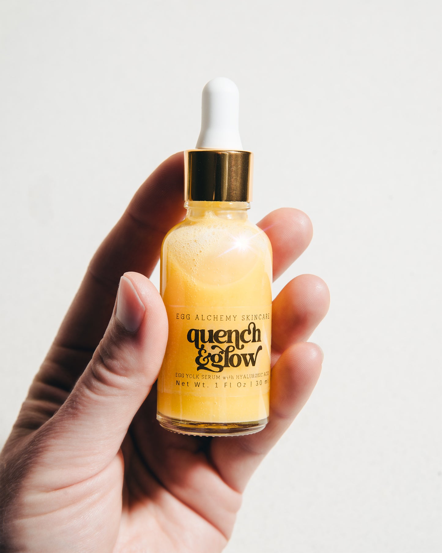 QUENCH & GLOW | Egg Yolk Serum with Hyaluronic Acid & Niacinamide