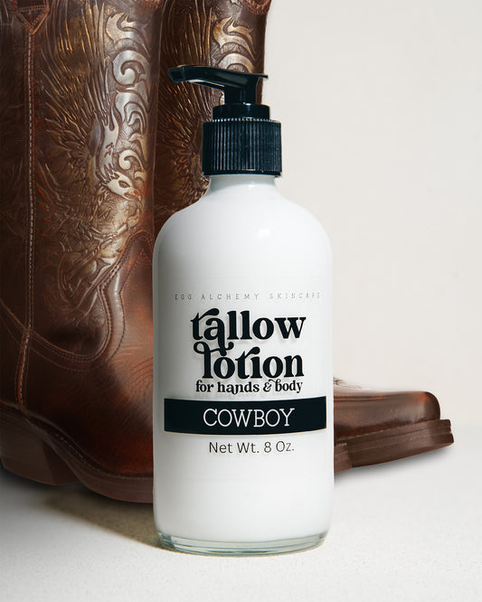 TALLOW HAND & BODY LOTION | Masculine Fragrances