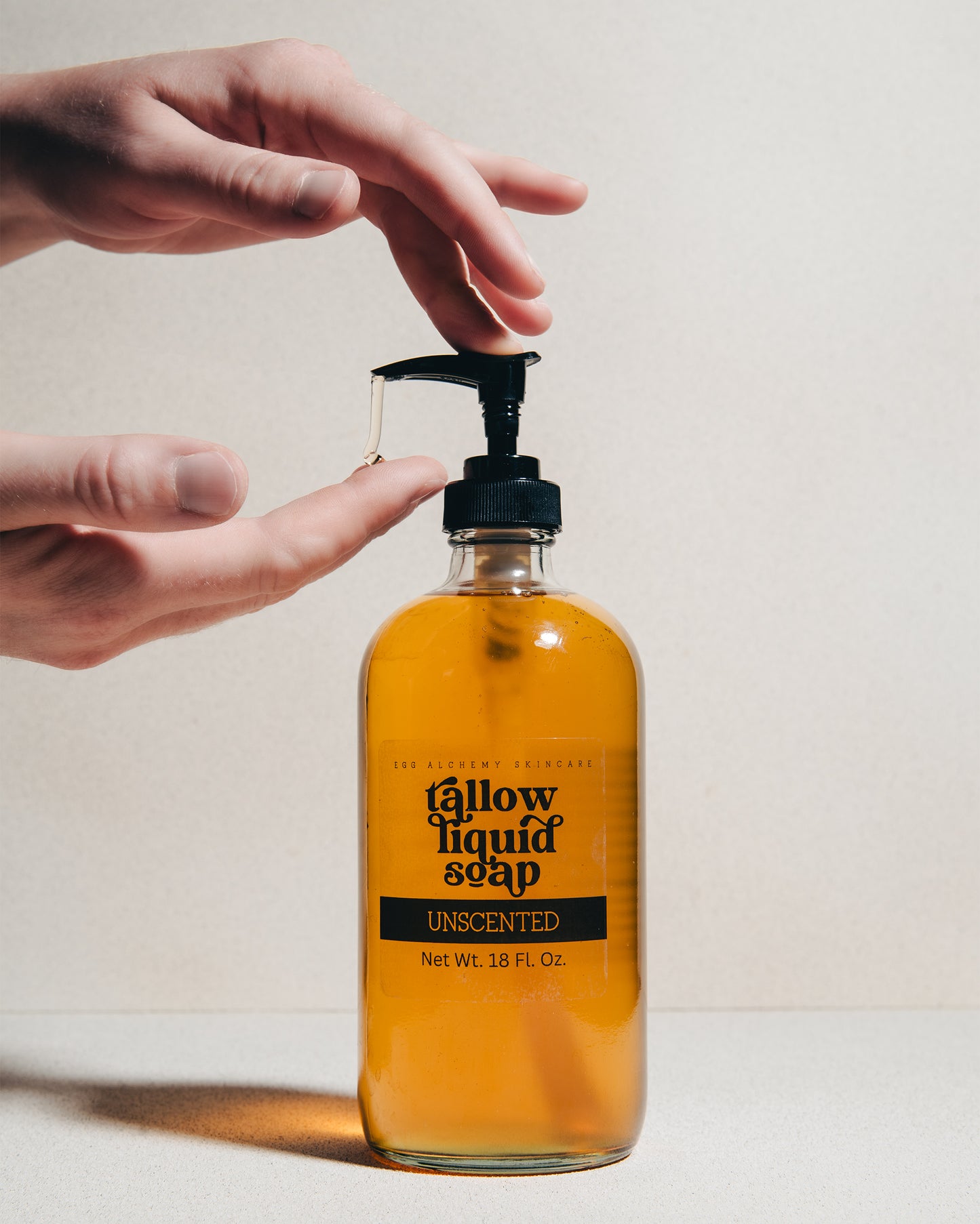 TALLOW LIQUID SOAP | for all-purpose, gentle cleansing with Essential Oils