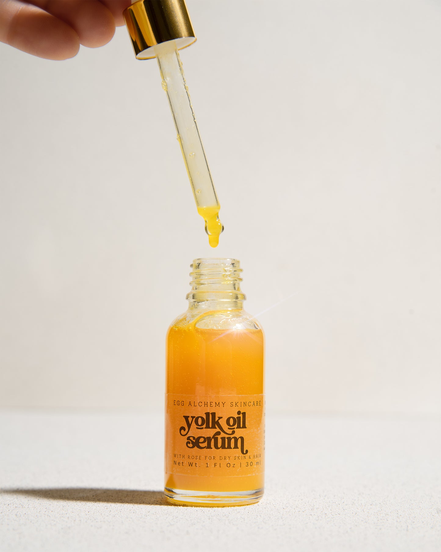 GOLDEN YOLK OIL SERUM | for Skin & Hair